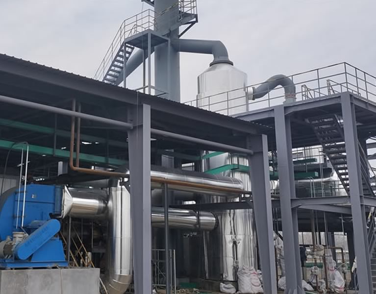 山東戴克新材料有限公司szs15-1.6-Q甲醛尾氣鍋爐